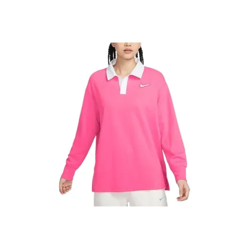 Nike Dragon New Year's Collection Drop Shoulder Sleeve T Shirt Women's Pink