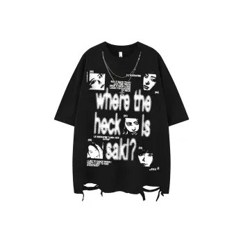 BEAR UNION Drop Shoulder Sleeve T Shirt Unisex