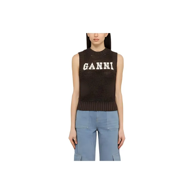 GANNI Sweaters Women's Umber-0