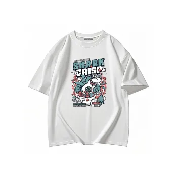 FAIRWHALE Drop Shoulder Sleeve T Shirt Unisex