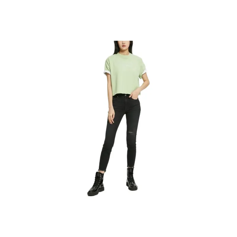 CALVIN KLEIN T Shirt Women's Green-0