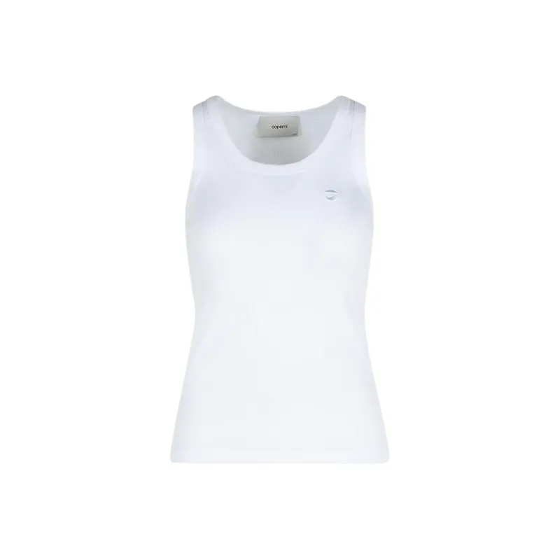 COPERNI Logo Ribbed Tank Top-0