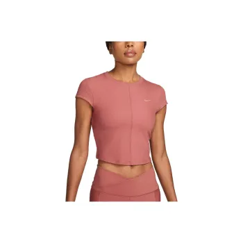 Nike One Fitted Rib Women's Dri-FIT Short-Sleeve Cropped Top