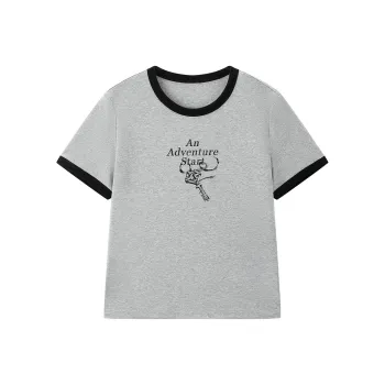 LEDIN T Shirt Women's Lunar Rock Gray