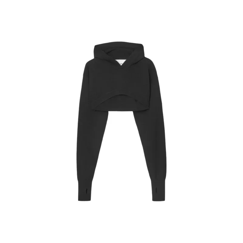 COS Crop Tops Women's Black-0