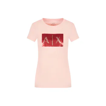 ARMANI EXCHANGE T-Shirts Women's Pink