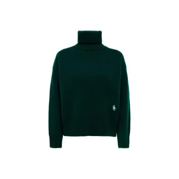 SPORTY & RICH Turtleneck Wool Jumper