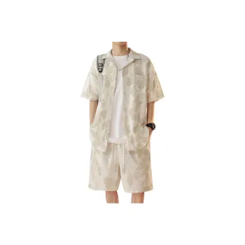 RAP PANDA Shirt Matching Set Unisex Cuban Apricot