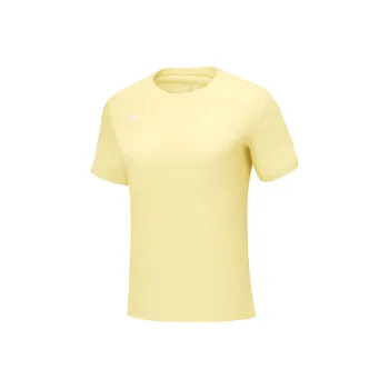 Skechers Sports Lifestyle Collection GODRI T Shirt Women's Light Banana Yellow