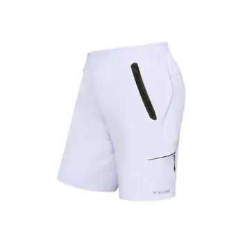 VICTOR Capsule Sports Shorts Unisex Milk White