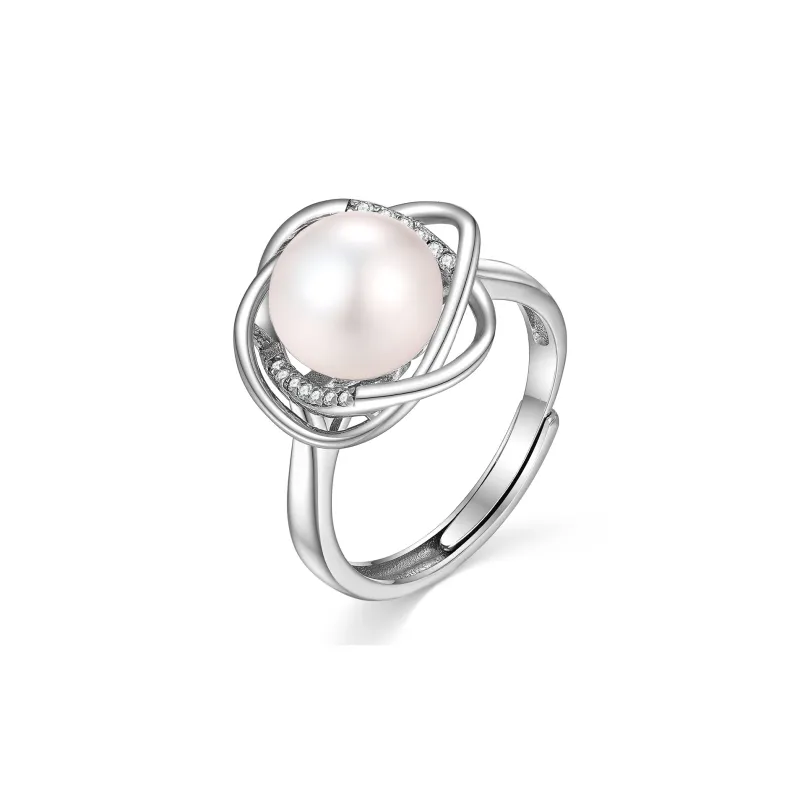 LAOMIAO Freshwater Pearl Rings Women's-0