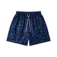 Blue Leopard Print