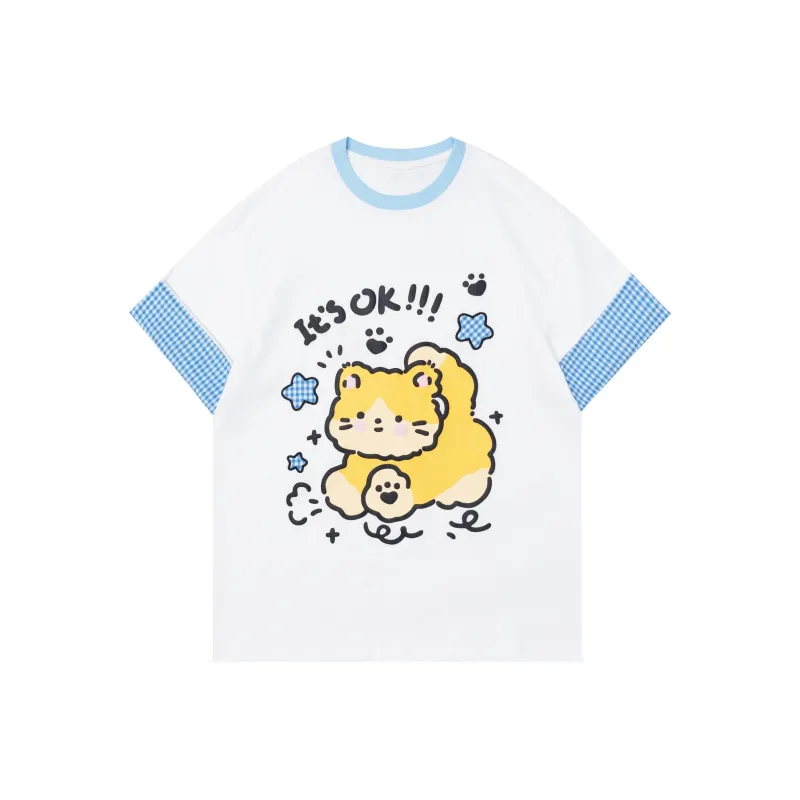 Vine Color T Shirts Unisex White-0