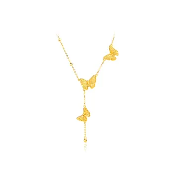 RURA S925 Silver Necklaces Women's Gold