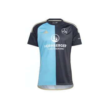Adidas FC NÜRNBERG 23/24 THIRD JERSEY Soccer Jerseys Men's Black/Light Blue