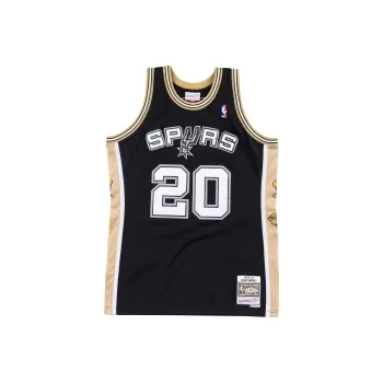 Mitchell Ness 2002 2018 Hardwood Classics Manu Ginobili San Antonio Spurs Retirement Swingman Jersey