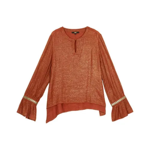 Contour T-Shirt Women's Orange Brown