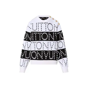 LOUIS VUITTON Signature Chunky Stripes Pullover