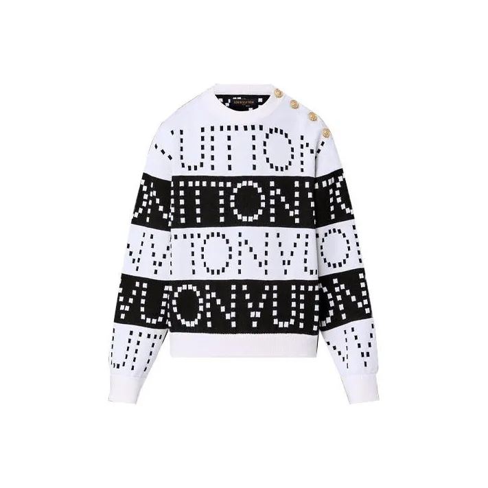LOUIS VUITTON Signature Chunky Stripes Pullover-0