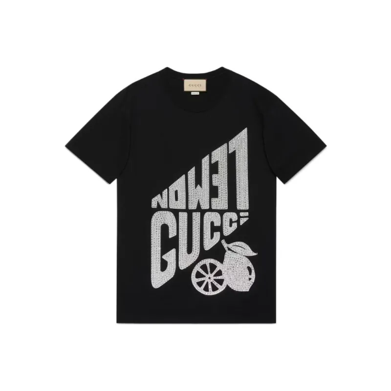 GUCCI 'Lemon GUCCI' Short sleeve T shirt-0