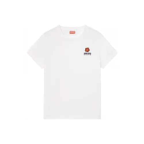 KENZO X Nigo Women'ss Boke Flower Crest T Shirt White