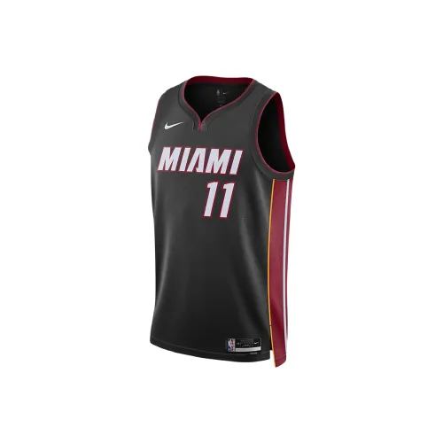 Nike Icon Classic Miami Heat Icon Edition 2022/23 Basketball Jerseys Men's Black