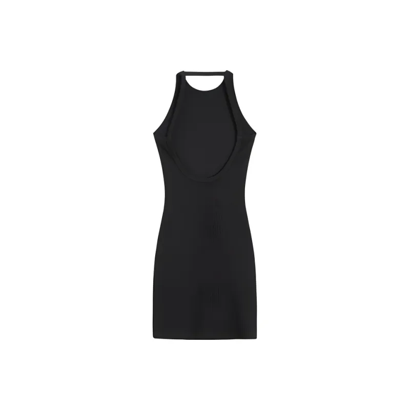 XIAOJUCHUANLI Sleeveless Dress Women's Black-1