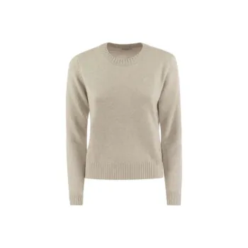Brunello Cucinelli Shiny Cuff Detailed Knitted Jumper