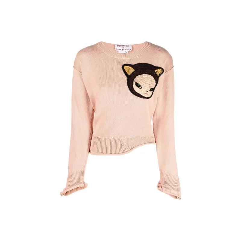 Stella McCartney x Yoshitomo Nara Sweater Women's Light Pink-0