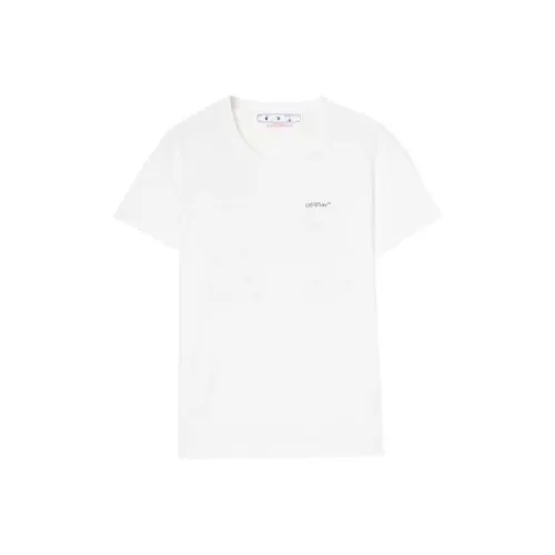 OFF WHITE Women's Floral Aarows T Shirt White/Multi