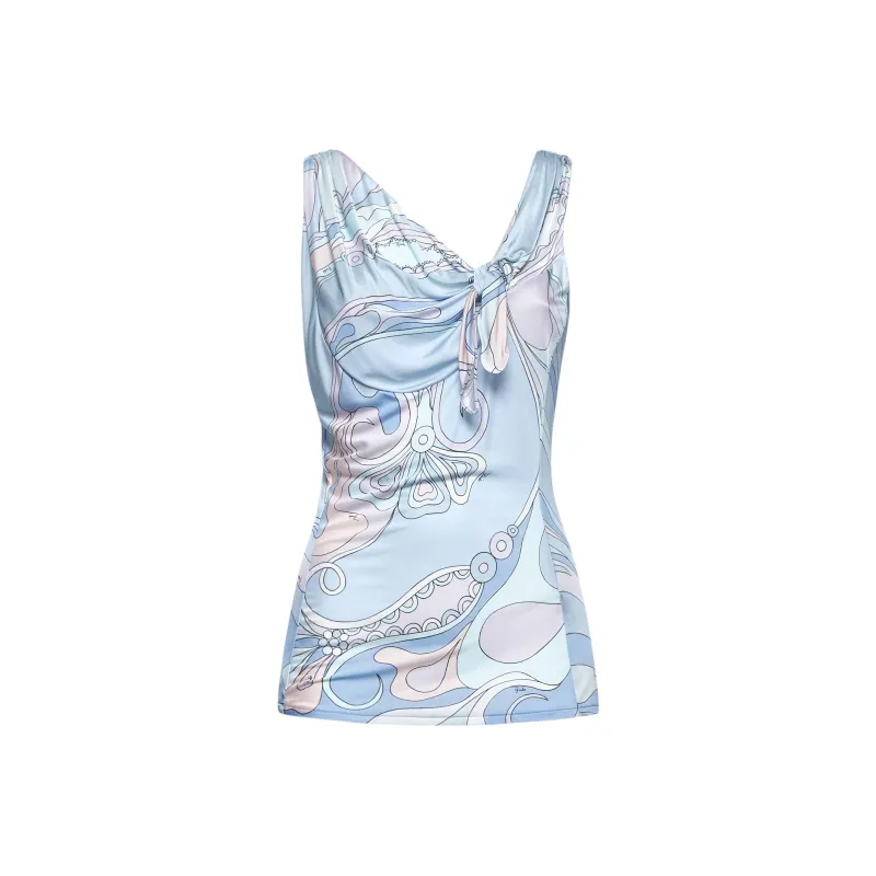 Pucci Orchidee print Top-0