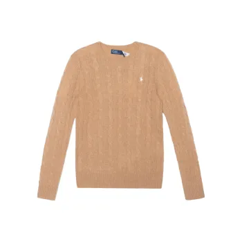 Polo Ralph Lauren Pony Embroidered Cable Knit Jumper