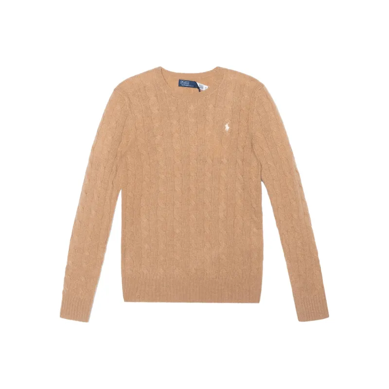 Polo Ralph Lauren Pony Embroidered Cable Knit Jumper-0