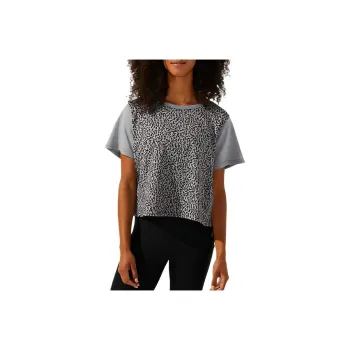 Asics Regular T Shirt Women's Medium Gray