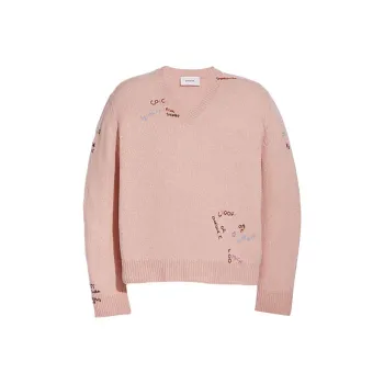 COACH SS21 Sweater Women's Pink