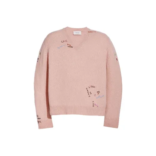 COACH SS21 Sweater Women's Pink