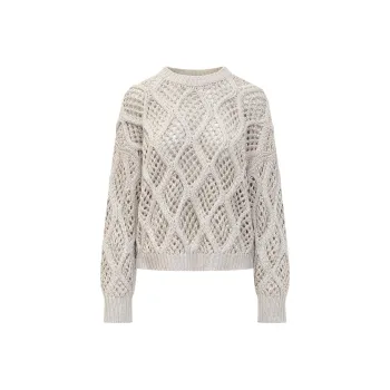 Brunello Cucinelli Sequin Embellished Knitted Jumper