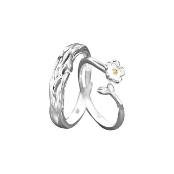 Anxious Copper Alloy Rings Unisex