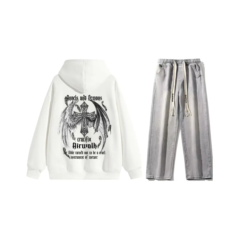 Airwalk Sweatshirt Sets Unisex-30