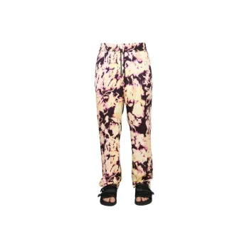 DRIES VAN NOTEN Graphic Printed Drawstring Trousers