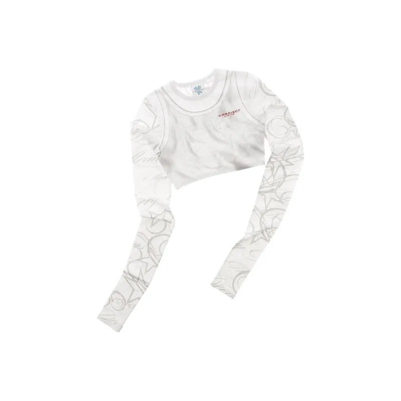 Y/Project Heaven By Marc Jacobs Collaboration T Shirts Women's White-0