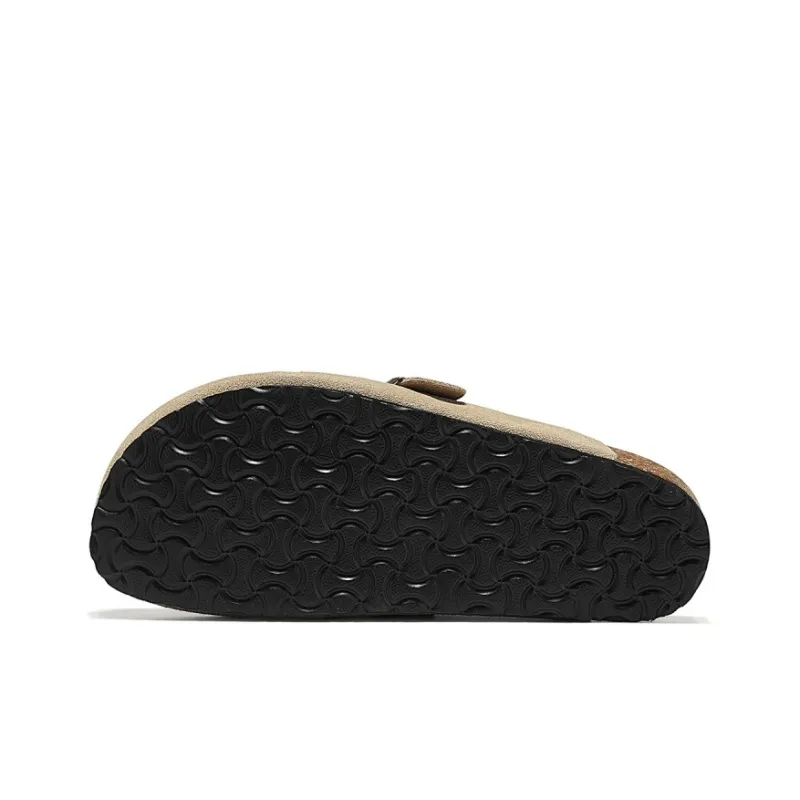 AGSDON Cut Out Slip Resistant Closed Toe Slippers Men's-3