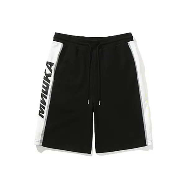 Mishkanyc Casual Shorts Unisex Black-0