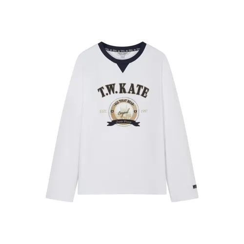 Teenie Weenie T Shirts Women's Ivory White
