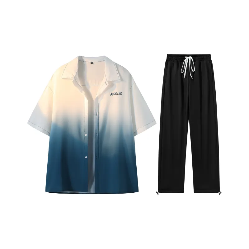 A.X.S.K Shirt Matching Set Unisex-6