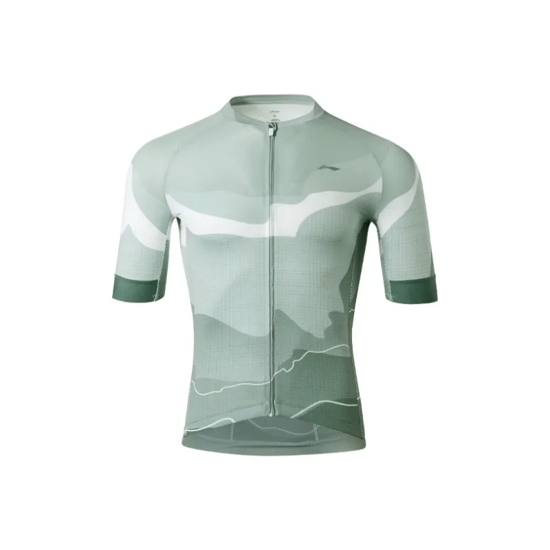 LiNing Cycling Clothing Men's Green-0