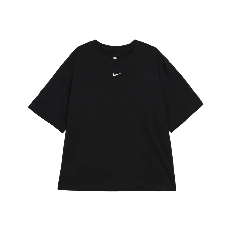 Nike Sportswear Essential Women'ss Oversized Crewneck T-Shirt Black-0