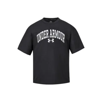 Under Armour Drop Shoulder Sleeve T Shirt Women's Black