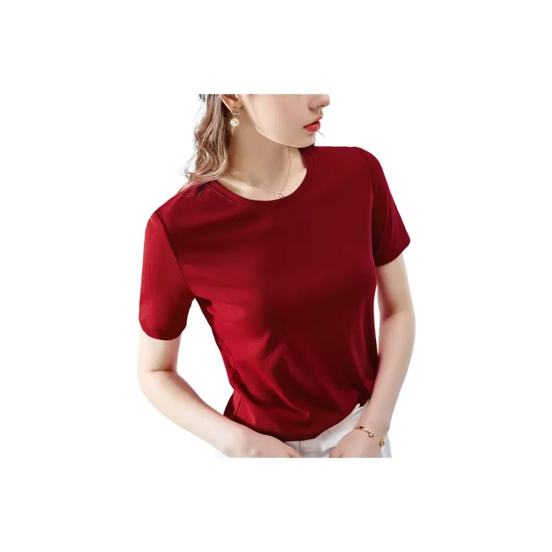 Dane T Shirt Women's Cherry Red-0
