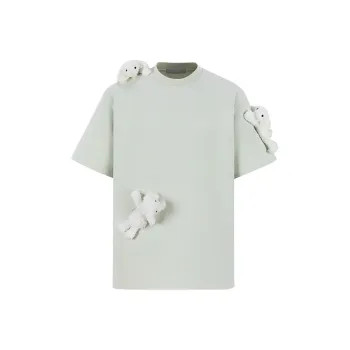 13 DEMARZO Drop Shoulder Sleeve T Shirt Unisex